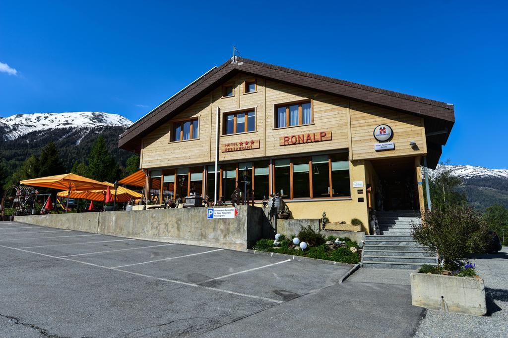 Hotel-Restaurant Ronalp 벌첸 외부 사진
